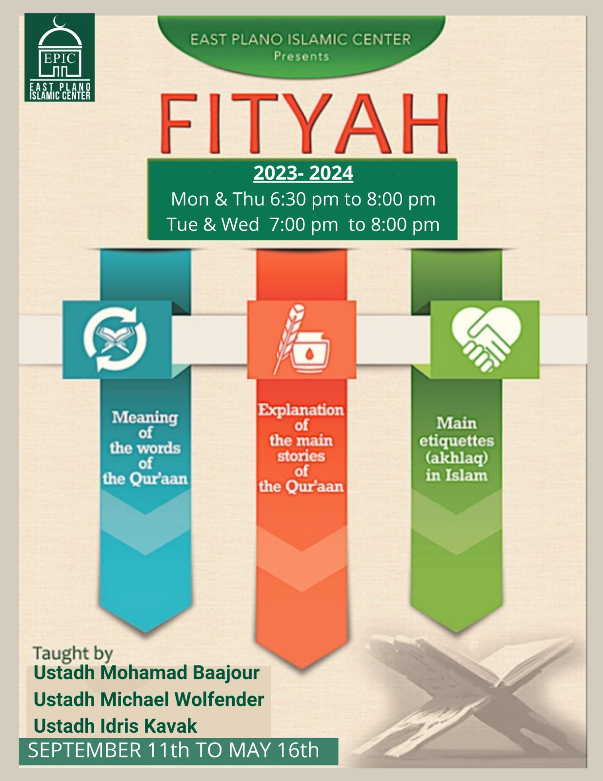 Fityah Program – EPIC Masjid